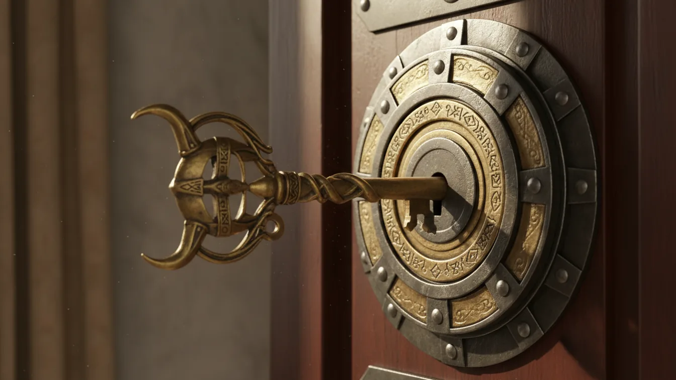 Loki Casino login portal with glowing runes